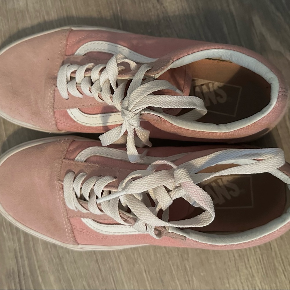 Pink Suede Vans